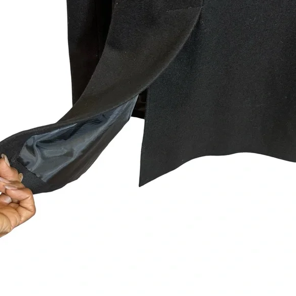 Kenneth Cole Women's Belted Wool Blend Wrap Coat Size 12 - Picture 7 of 13